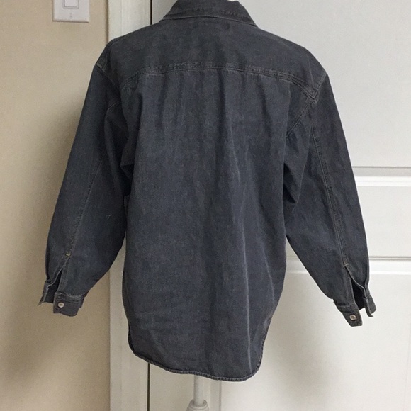 Alfred Sung Express Denim Shirt - Picture 2 of 9
